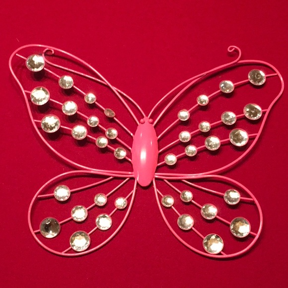 COPY - Pink Bedazzled Butterfly - Picture 10 of 14